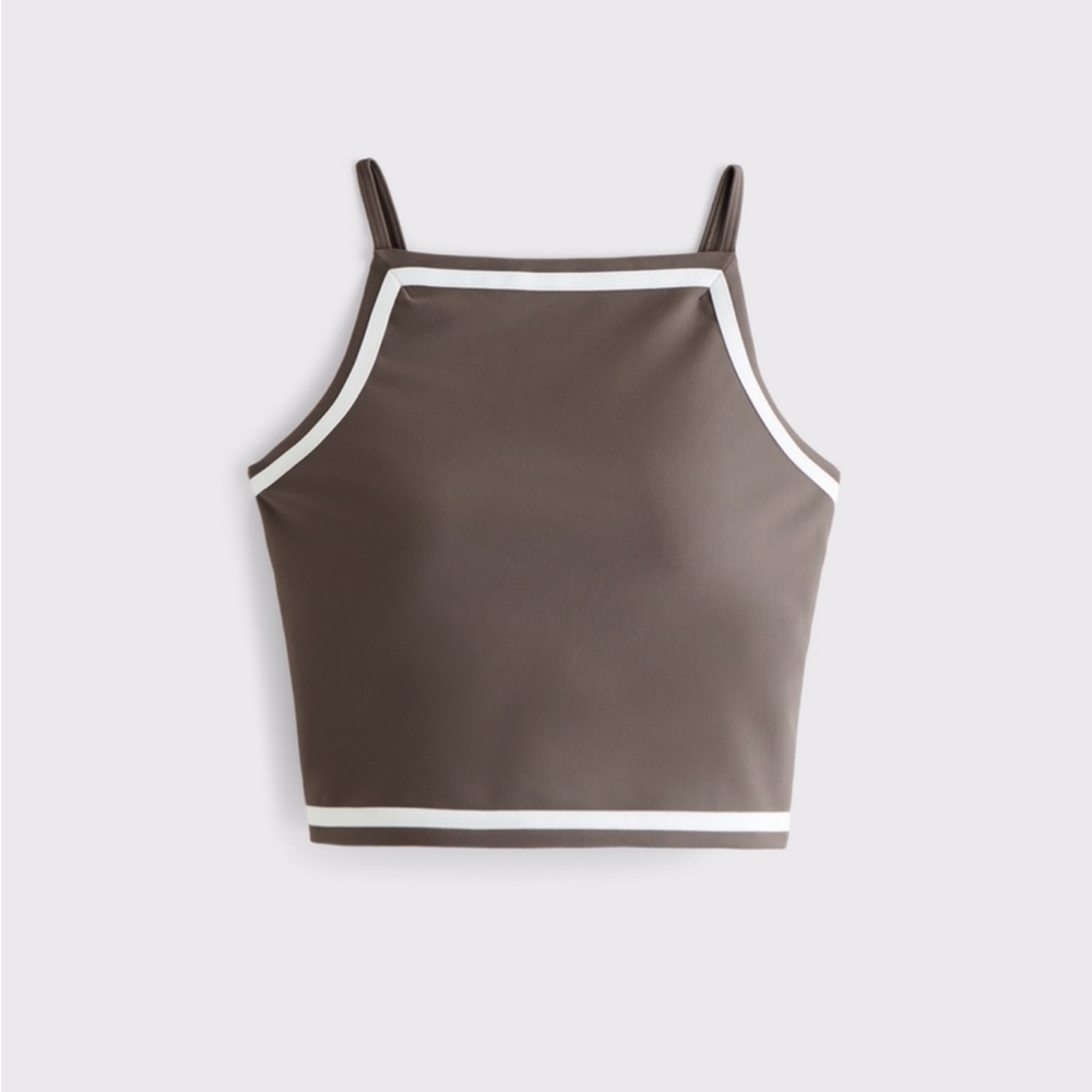 Abercrombie & Fitch Brown Sports Bra